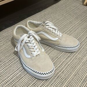 Vans Checkerboard Foxing Turtledove